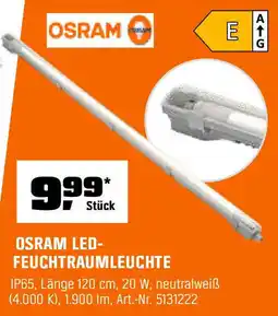 OBI OSRAM LED- FEUCHTRAUMLEUCHTE Angebot