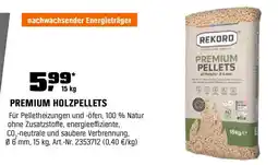 OBI REKORD PREMIUM HOLZPELLETS Angebot