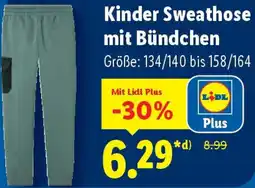 Lidl Kinder Sweathose mit Bündchen Angebot