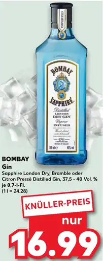 Kaufland BOMBAY Gin Angebot