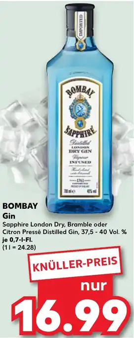 Kaufland BOMBAY Gin Angebot