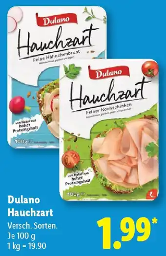 Lidl Dulano Hauchzart Angebot