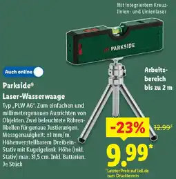 Lidl Parkside Laser-Wasserwaage Angebot