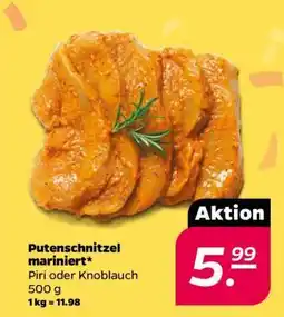 NETTO Putenschnitzel mariniert Angebot