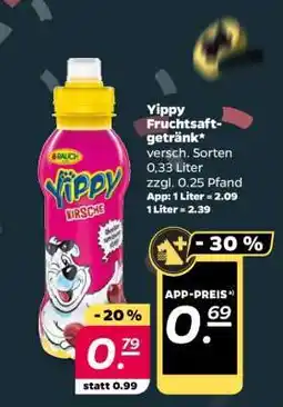 NETTO Yippy Fruchtsaftgetränk Angebot
