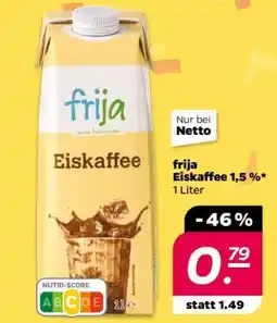 NETTO frija Eiskaffee 1,5 % Angebot