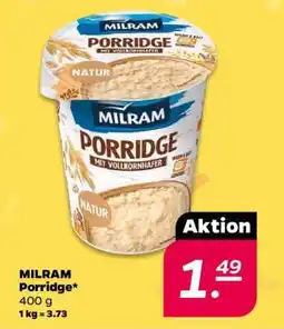 NETTO MILRAM Porridge Angebot
