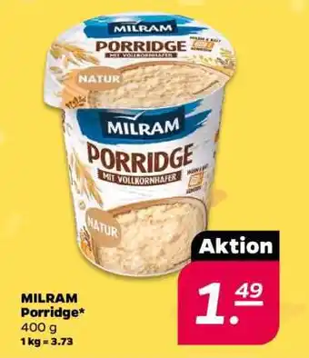 NETTO MILRAM Porridge Angebot