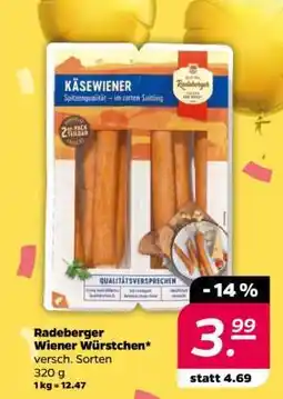 NETTO Radeberger Wiener Würstchen Angebot