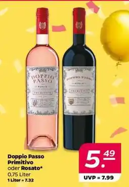 NETTO Doppio Passo Primitivo oder Rosato Angebot
