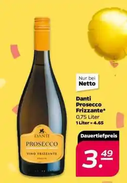 NETTO Danti Prosecco Frizzante Angebot