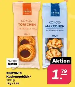 NETTO FINTON'S Kuchengebäck Angebot