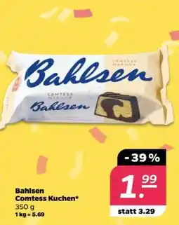 NETTO Bahlsen Comtess Kuchen Angebot