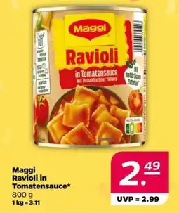 NETTO Maggi Ravioli in Tomatensauce Angebot