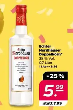 NETTO Echter Nordhäuser Doppelkorn Angebot