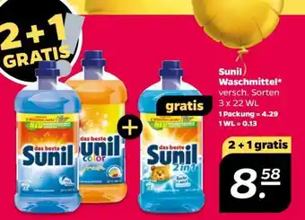 NETTO SUNIL Waschmittel Angebot