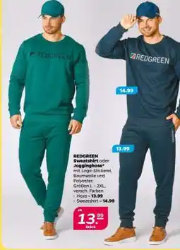 NETTO REDGREEN Sweatshirt oder Jogginghose Angebot