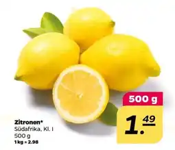 NETTO Zitronen Angebot