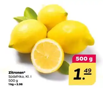 NETTO Zitronen Angebot