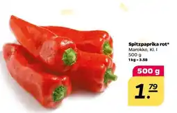 NETTO Spitzpaprika rot Angebot