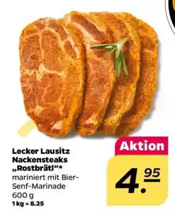 NETTO Lecker Lausitz Nackensteaks 'Rostbrätl' Angebot