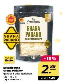 NETTO la campagna Grana Padano Angebot