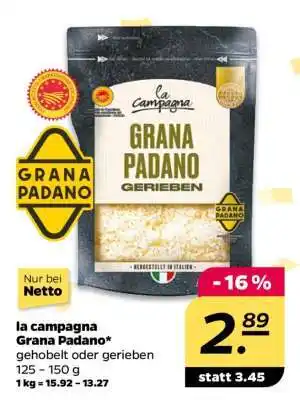 NETTO la campagna Grana Padano Angebot