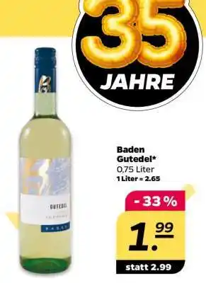 NETTO Baden Gutedel Angebot