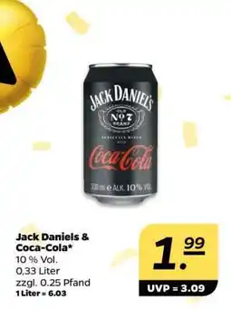 NETTO Jack Daniels & Coca Cola Angebot