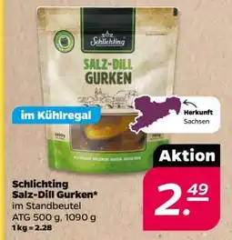 NETTO Schlichting Salz-Dill- Gurken Angebot