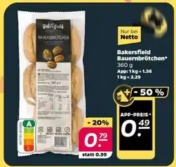NETTO Bakersfield Bauernbrötchen Angebot