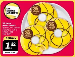 NETTO 35 Jahre Netto Donut Angebot