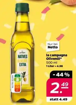 NETTO la campagna Olivenöl Angebot