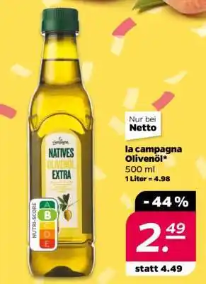 NETTO la campagna Olivenöl Angebot