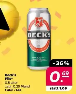 NETTO Beck's Pils Angebot