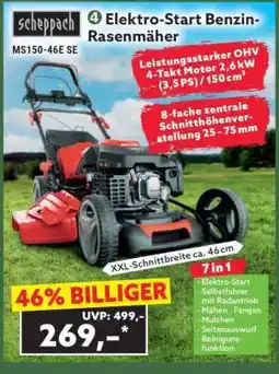 Norma Elektro-Start Benzin-Rasenmäher Angebot