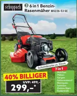 Norma 6 in 1 Benzin-Rasenmäher MS226-53 SE Angebot