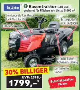 Norma Rasentraktor GAR 960 T Angebot
