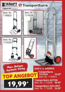 Norma Transportkarre TQ0019Y Angebot