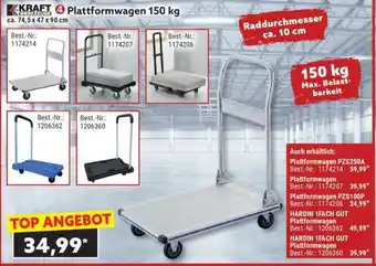 Norma Plattformwagen PZS250A Angebot
