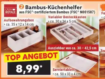 Norma Bambus Küchenhelfer Angebot