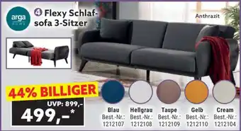 Norma Flexy Schlafsofa 3-Sitzer Angebot