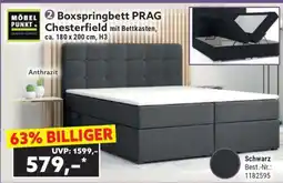 Norma Boxspringbett PRAG Chesterfield Angebot