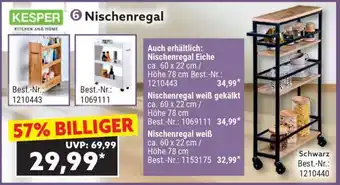 Norma Nischenregal Angebot