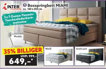 Norma Boxspringbett MIAMI Angebot