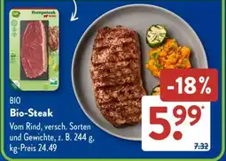 Aldi Süd Bio-Steak Angebot