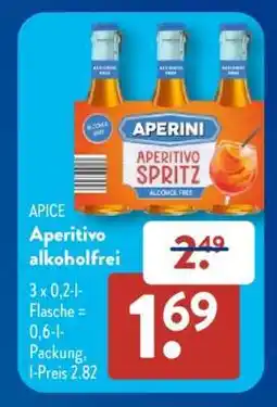 Aldi Süd Aperitivo alkoholfrei Angebot
