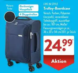 Aldi Süd Trolley-Boardcase Angebot