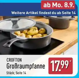 Aldi Nord CROFTON Großraumpfanne Angebot
