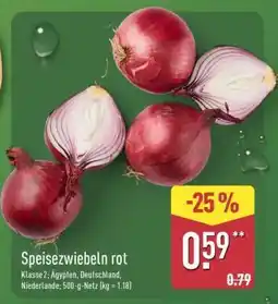 Aldi Nord Speisezwiebeln rot Angebot